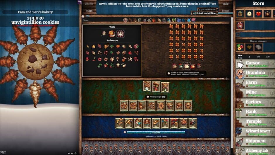 Скриншот 4 из Cookie Clicker