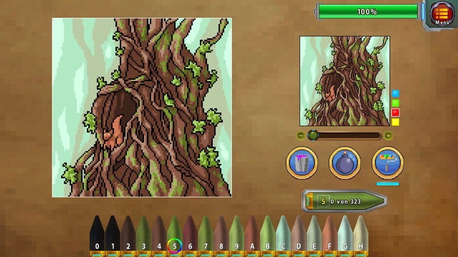 Скриншот 4 из Paint By Numbers: 8-Bit World Ep. 8