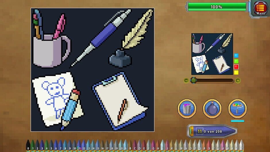 Скриншот 3 из Paint By Numbers: 8-Bit World Ep. 13