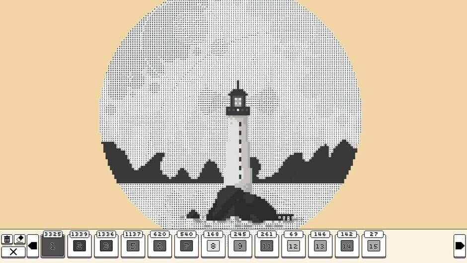 Скриншот 4 из Coloring Pixels: Vistas Pack 3