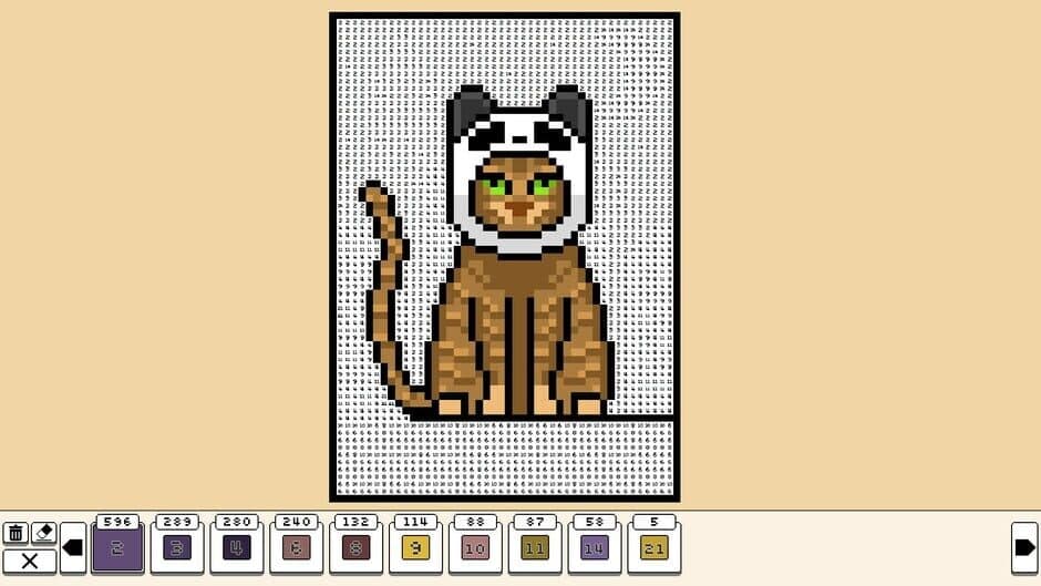 Скриншот 4 из Coloring Pixels: Pets Pack