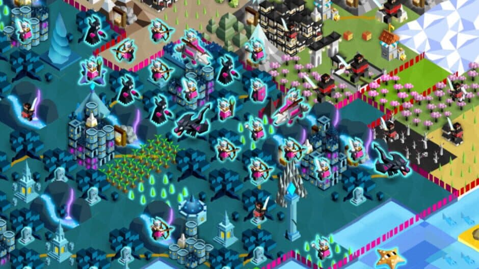 Скриншот 4 из The Battle of Polytopia: Midŋighţ Skin - Elyrioŋ Tribe