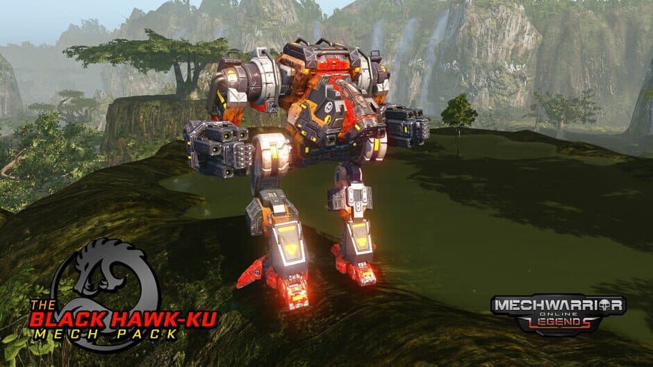 Скриншот 2 из MechWarrior Online: Black Hawk-Ku Mech Pack