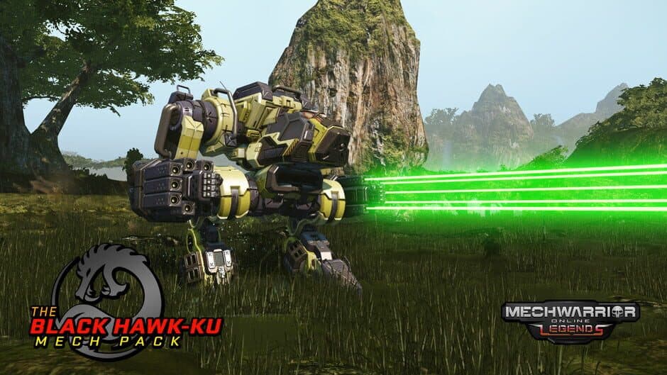 Скриншот 3 из MechWarrior Online: Black Hawk-Ku Mech Pack