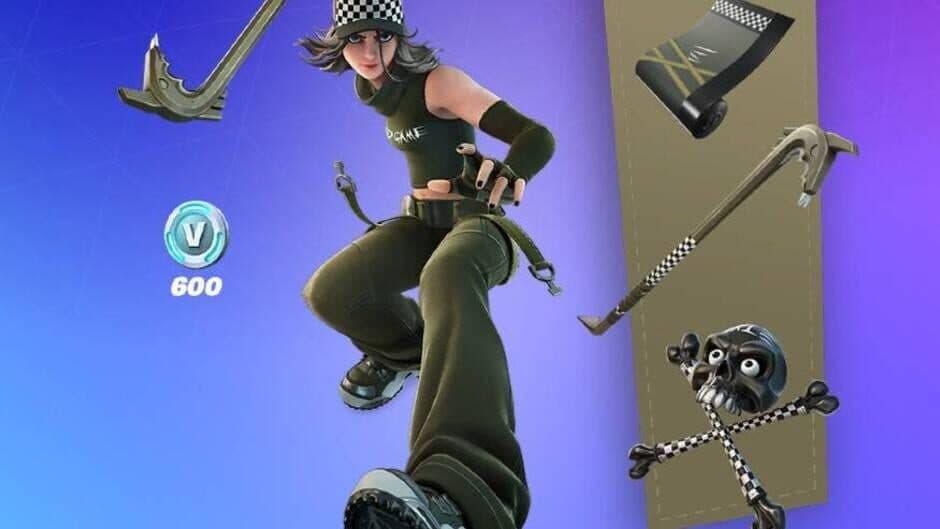 Скриншот 1 из Fortnite: Checkered Past Pack