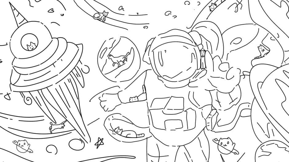 Скриншот 1 из 100 Space Cats: Extra Content