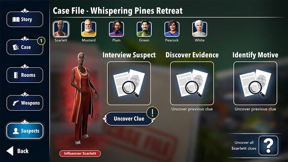 Скриншот 7 из Clue: Whispering Pines Retreat Crime Scene