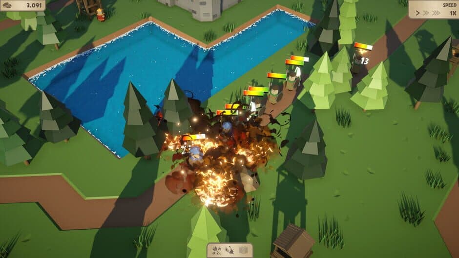 Скриншот 4 из Trio Tactics TD