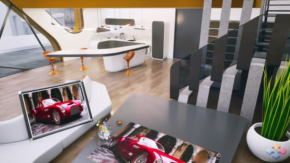 Скриншот 1 из Jigs4w3D: Futuristic Apartment Environment DLC