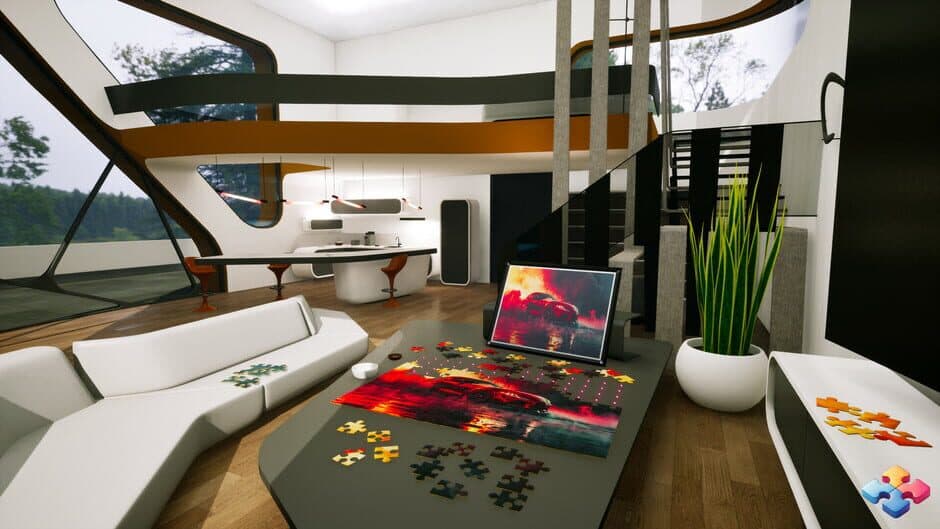 Скриншот 5 из Jigs4w3D: Futuristic Apartment Environment DLC