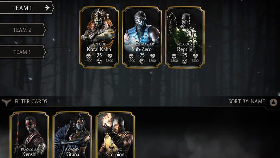 Скриншот 2 из Mortal Kombat Mobile