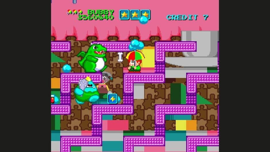 Скриншот 12 из Parasol Stars: The Story of Bubble Bobble III