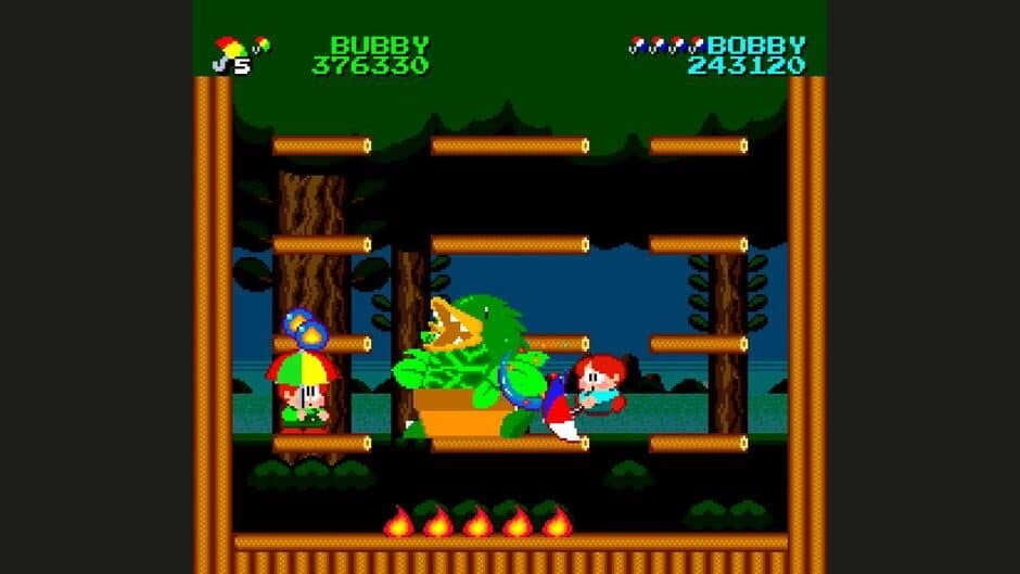 Скриншот 5 из Parasol Stars: The Story of Bubble Bobble III