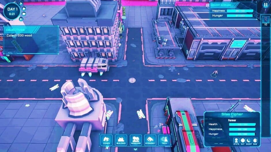 Скриншот 2 из Cyberpunk City Tycoon