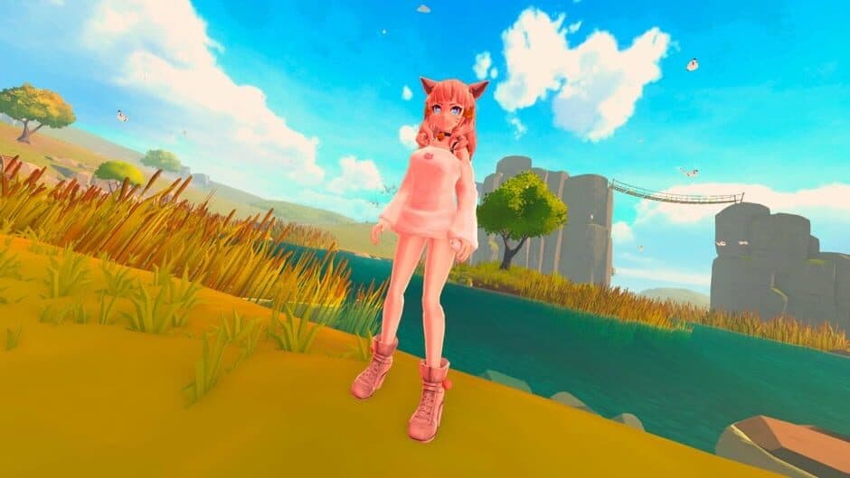 Скриншот 3 из Rainbow Ascend: Anime Girls Go Up