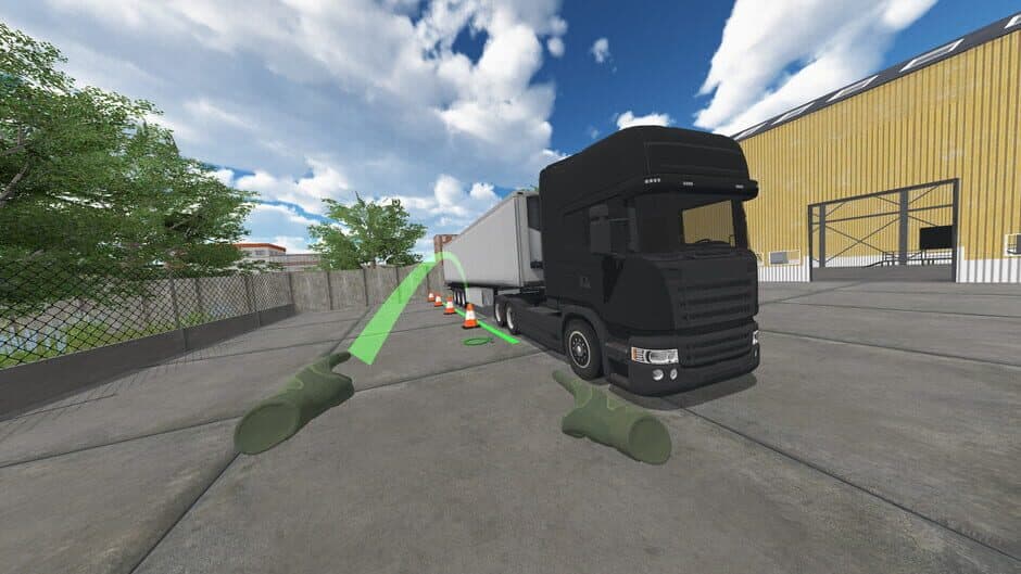 Скриншот 1 из Truck Parking Simulator VR