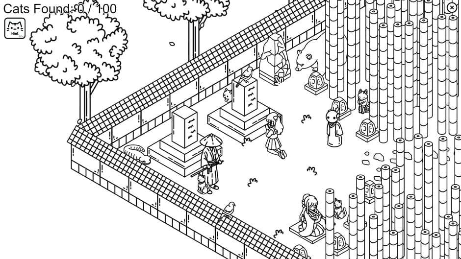 Скриншот 4 из Hidden Cats In Japanese Village