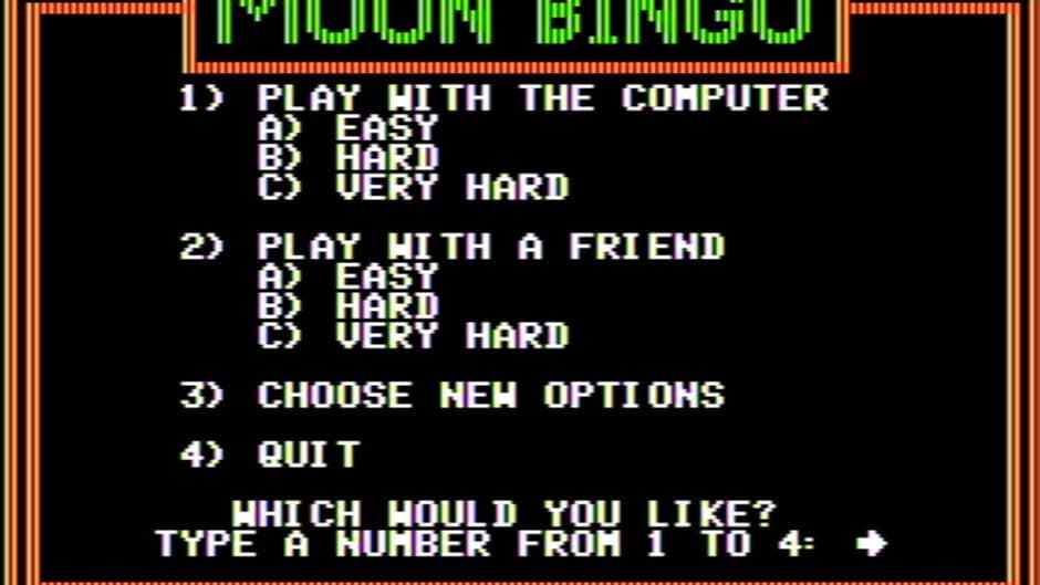 Скриншот 2 из Moon Bingo