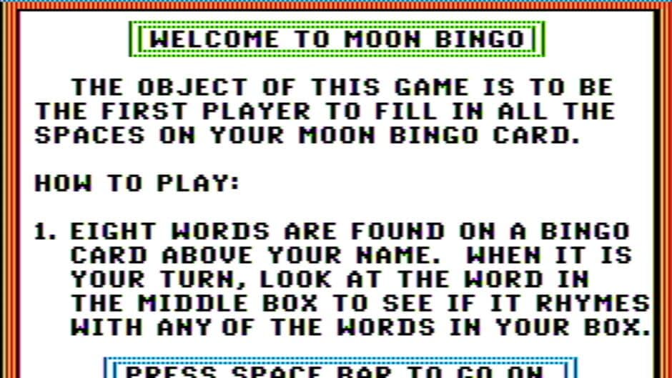 Скриншот 3 из Moon Bingo