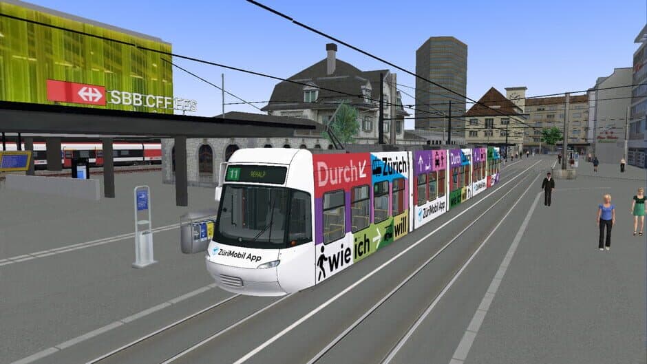 Скриншот 10 из OMSI 2: Add-on Zürich Tram Linie 11