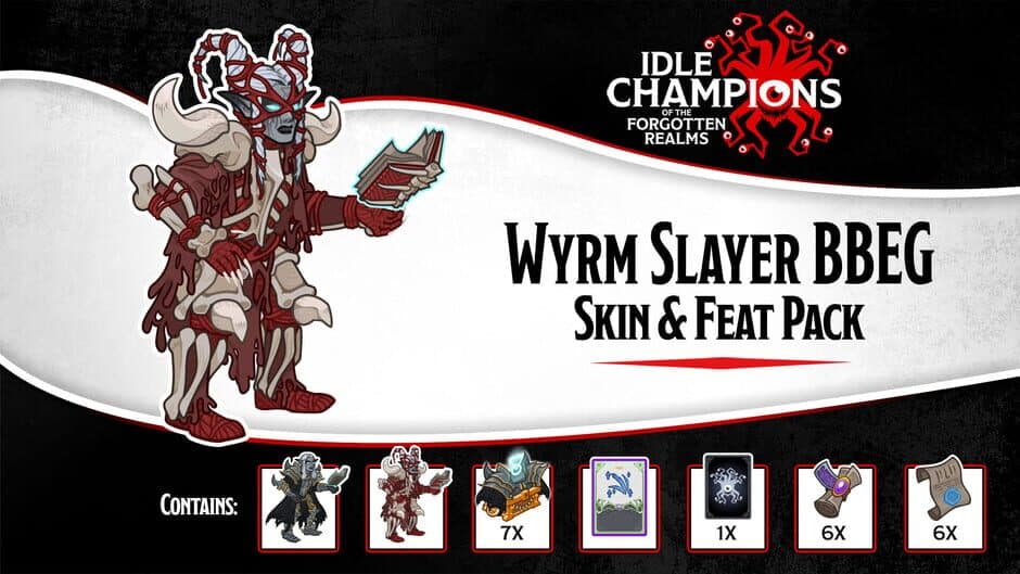 Скриншот 1 из Idle Champions: Wyrm Slayer BBEG Skin & Feat Pack