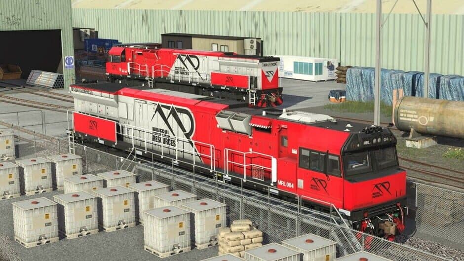 Скриншот 1 из Trainz Plus: C44aci Locomotive - ARG/Mineral Resources Pack