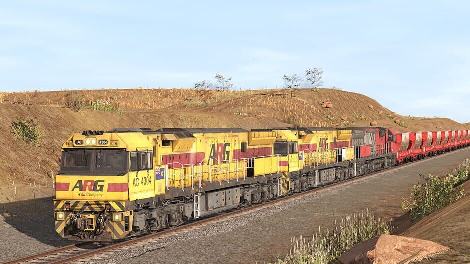 Скриншот 8 из Trainz 2019: C44aci Locomotive - ARG/Mineral Resources Pack