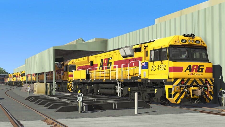 Скриншот 3 из Trainz 2022: C44aci Locomotive - ARG/Mineral Resources Pack