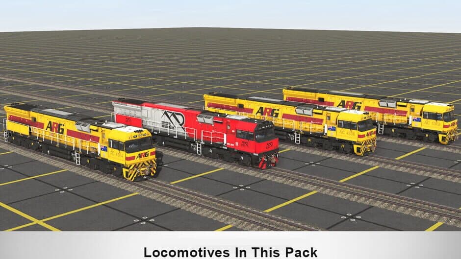 Скриншот 7 из Trainz 2022: C44aci Locomotive - ARG/Mineral Resources Pack