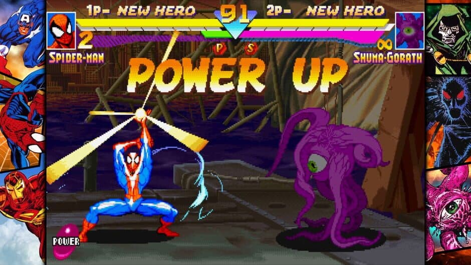 Скриншот 5 из Marvel vs. Capcom Fighting Collection: Arcade Classics