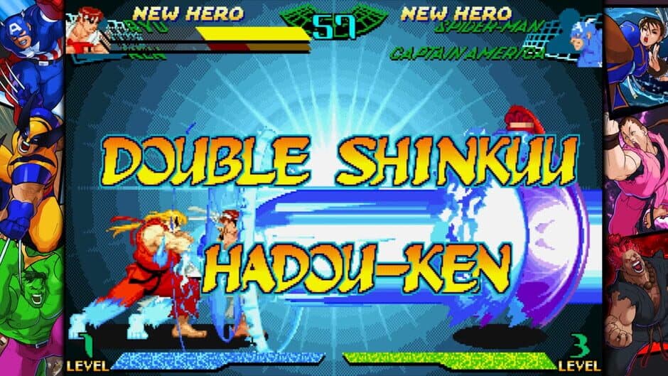 Скриншот 1 из Marvel vs. Capcom Fighting Collection: Arcade Classics