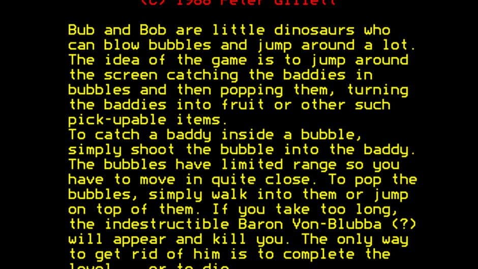 Скриншот 2 из Bubble Bobble