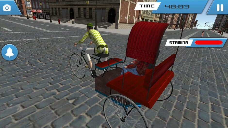 Скриншот 3 из City Rickshaw Transporter