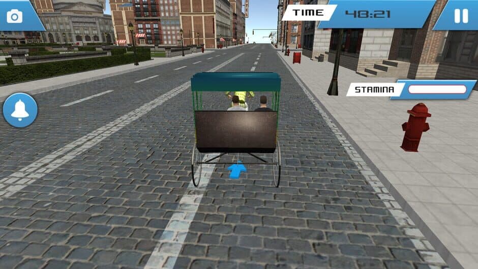 Скриншот 9 из City Rickshaw Transporter