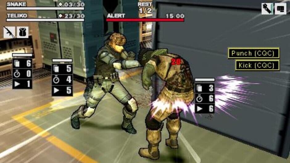 Скриншот 1 из Metal Gear Acid 2