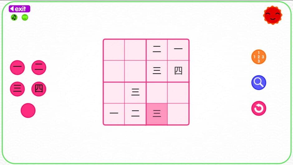 Скриншот 1 из Let's Learn Japanese! Kanji Sudoku