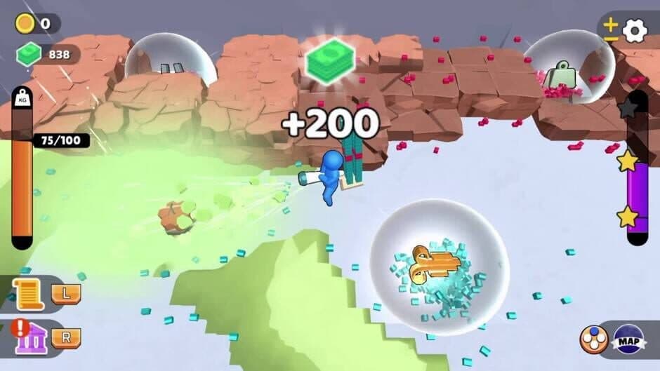Скриншот 4 из Astro Miner: Cave Adventure