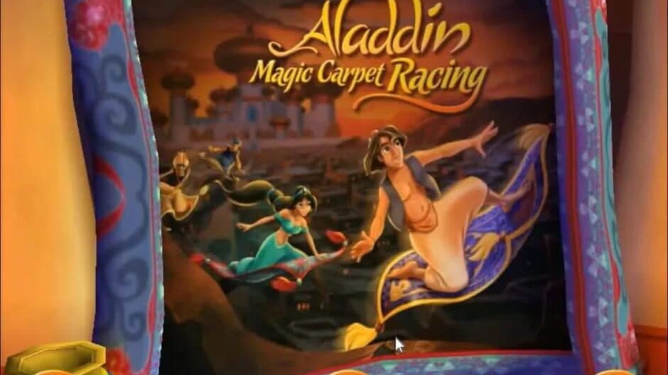 Скриншот 1 из Aladdin Magic Carpet Racing