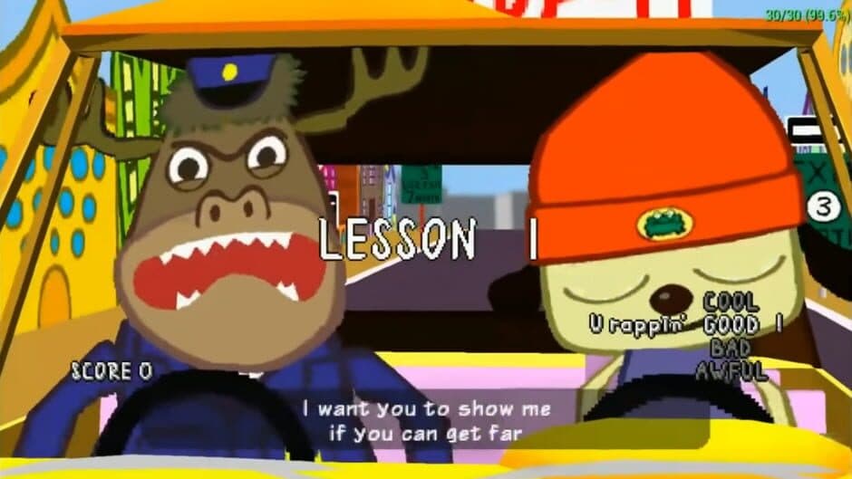 Скриншот 3 из PaRappa the Rapper