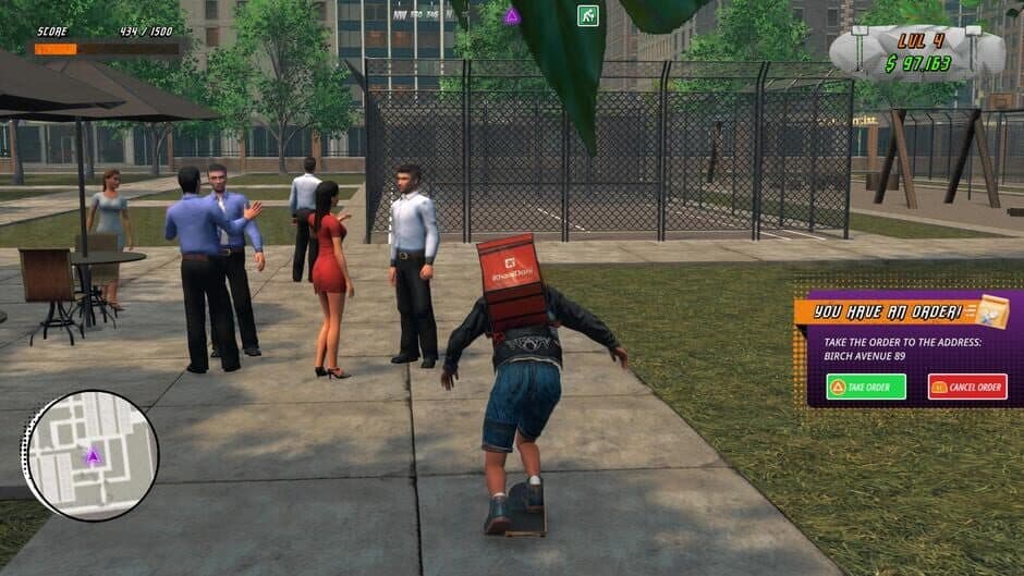 Скриншот 9 из Urban Skater: Skateboard Delivery City Challenge