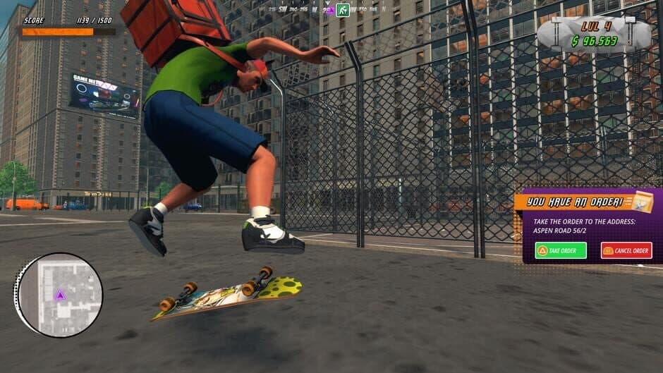 Скриншот 10 из Urban Skater: Skateboard Delivery City Challenge