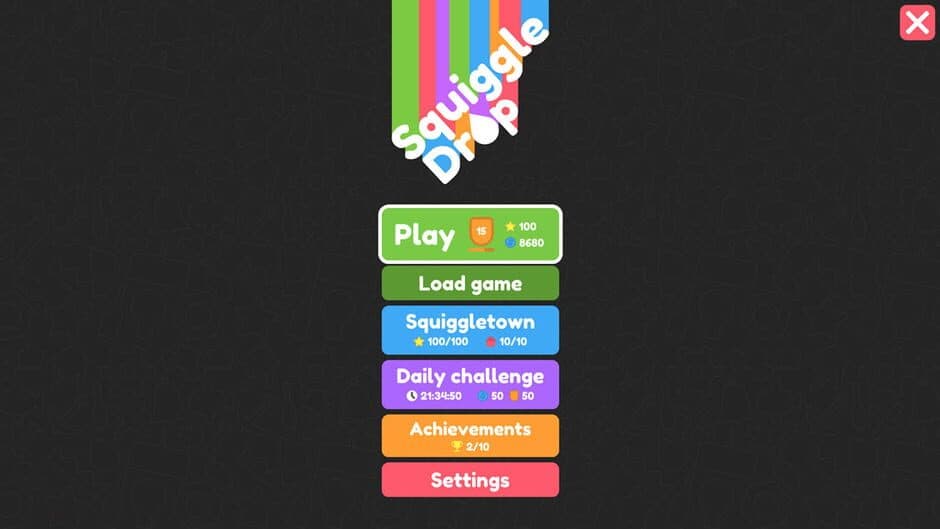 Скриншот 3 из Squiggle Drop