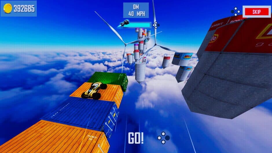Скриншот 1 из Mega Ramp Car Jumping