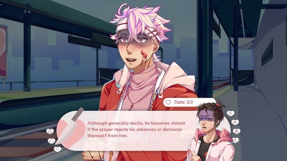 Скриншот 1 из Stuck in a Yandere Visual Novel... HELP!!