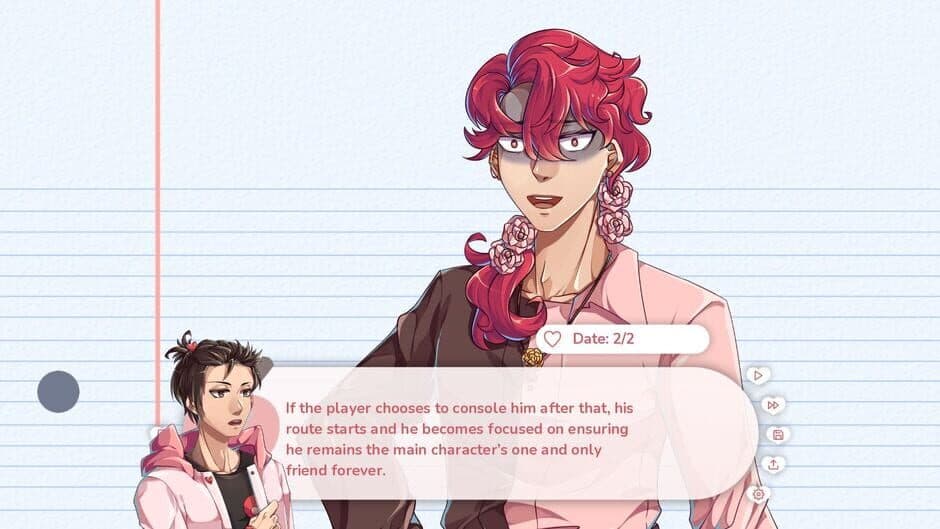 Скриншот 3 из Stuck in a Yandere Visual Novel... HELP!!