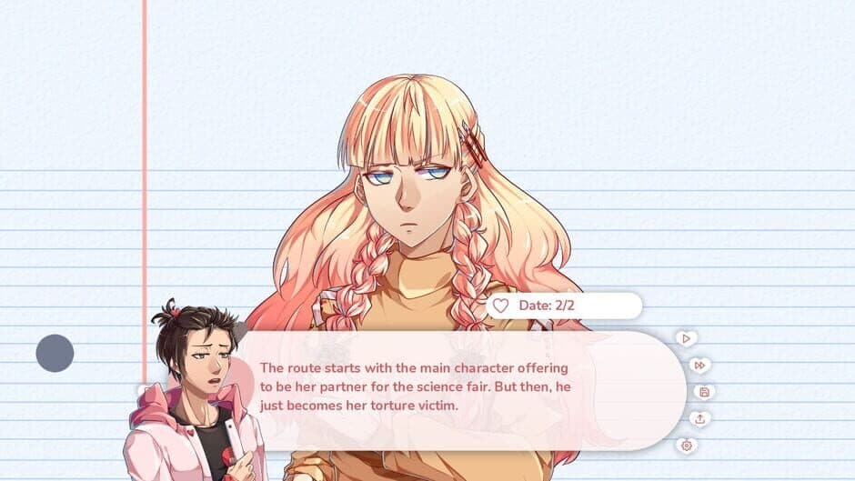 Скриншот 4 из Stuck in a Yandere Visual Novel... HELP!!