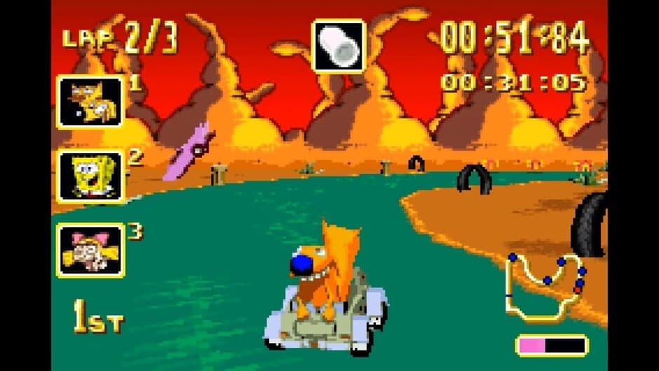 Скриншот 9 из Nicktoons Racing