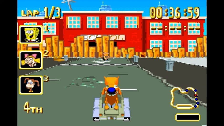 Скриншот 1 из Nicktoons Racing