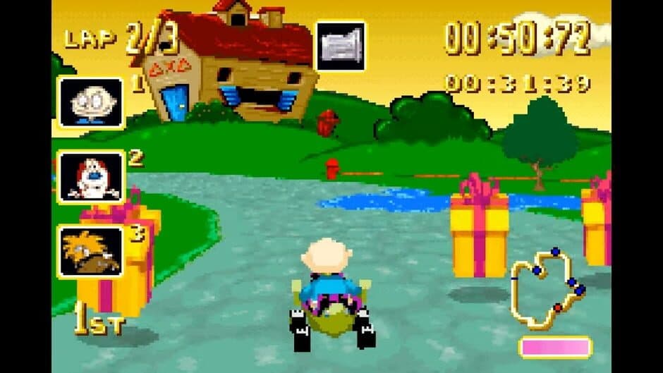 Скриншот 2 из Nicktoons Racing