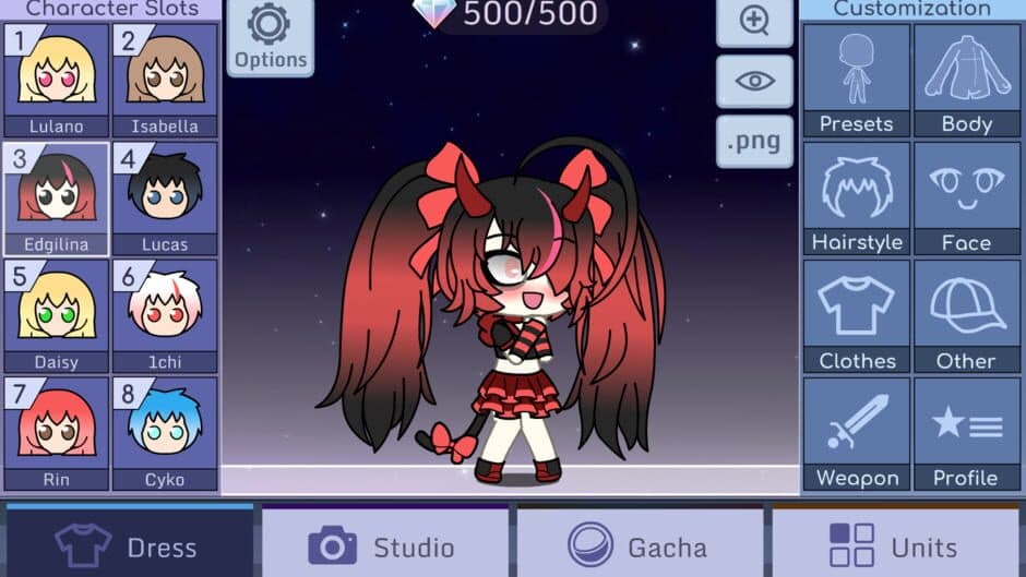 Скриншот 3 из Gachaverse Studio!